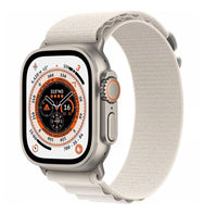 Watch Ultra 2 (2023) GPS + Cellular - Titanium Natural Titanium - Alpine Buckle White